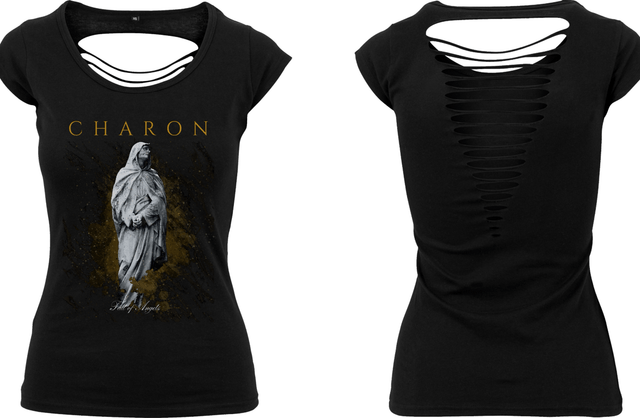 Charon - "Patsas" Cut-Out Back T-SHIRT - Ladyfit