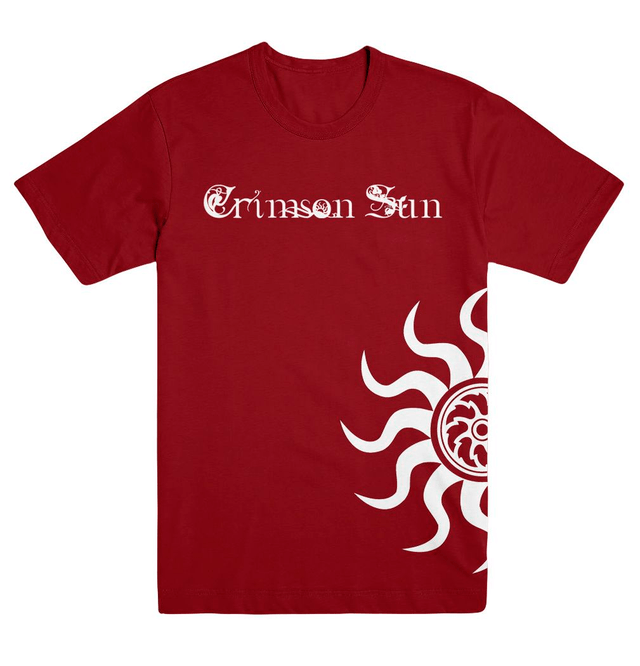 Crimson Sun – Sun logo wrap-around T-Shirt, unisex - 4 different colors available 