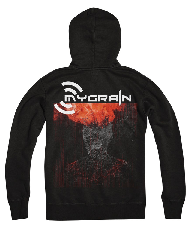 MyGrain - zipper hoodie - "V" album cover artwork - Unisex