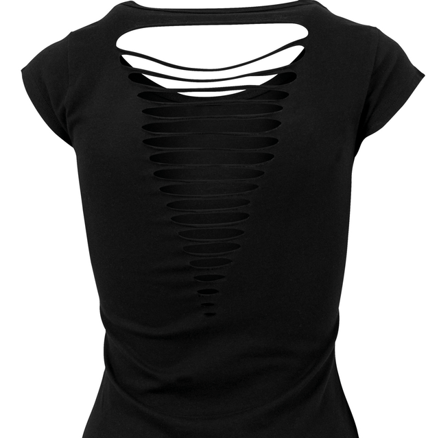 Charon - "Patsas" Cut-Out Back T-SHIRT - Ladyfit