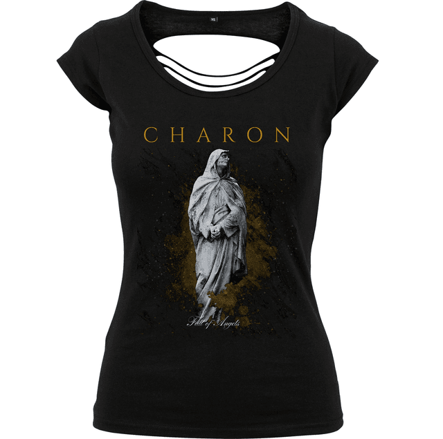 Charon - &quot;Patsas&quot; Cut-Out Back T-SHIRT - Ladyfit